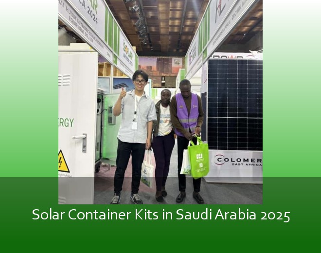 Solar Container Kits in Saudi Arabia 2025